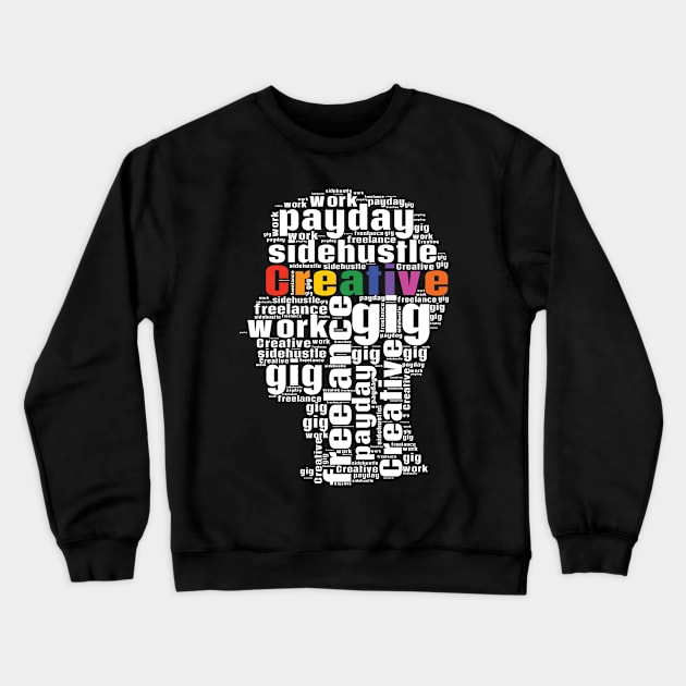 Creative soul Crewneck Sweatshirt by Nice Surprise